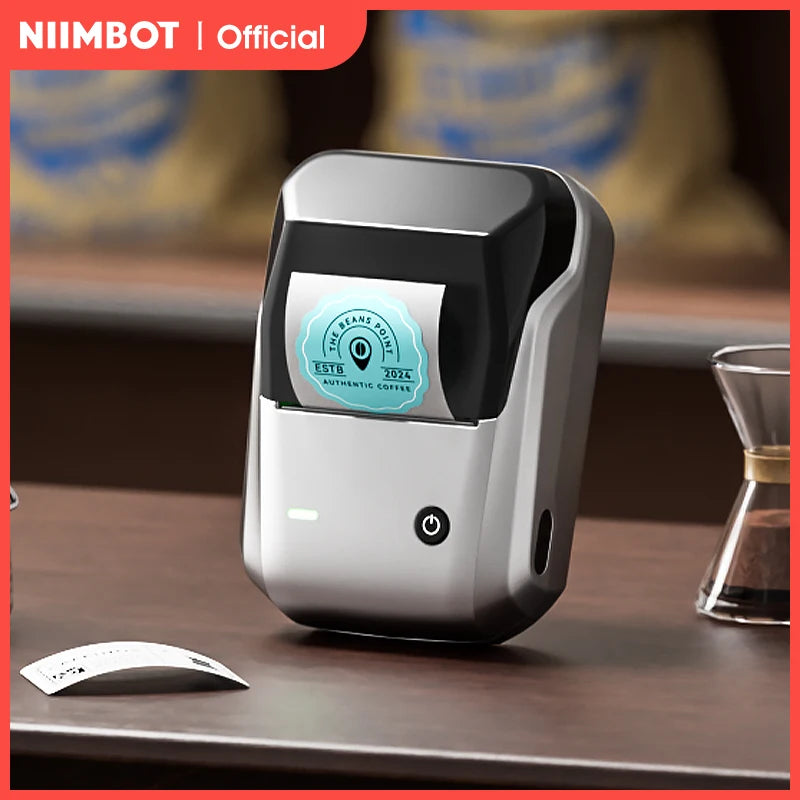 NIIMBOT B1 Portable Thermal Printer Compatible with Smartphones & PC