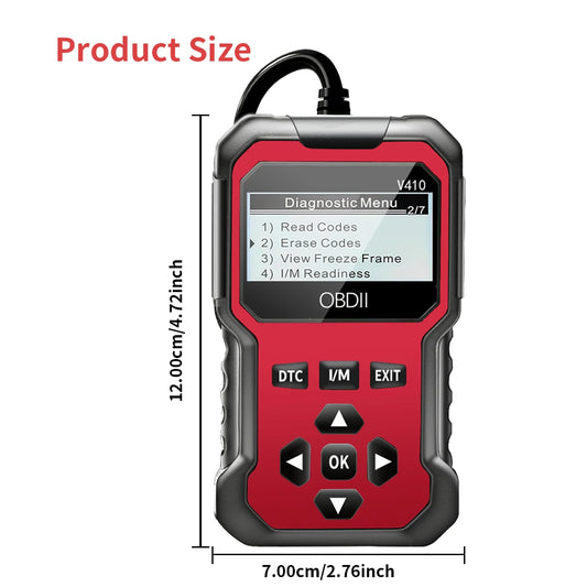 Car Obd2 Scanner Diagnostic Tool Code Reader