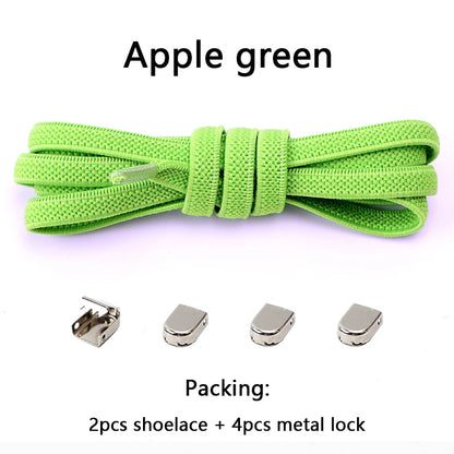 No Tie Elastic Shoe Laces One Size Fits All Adult and Kids Shoes