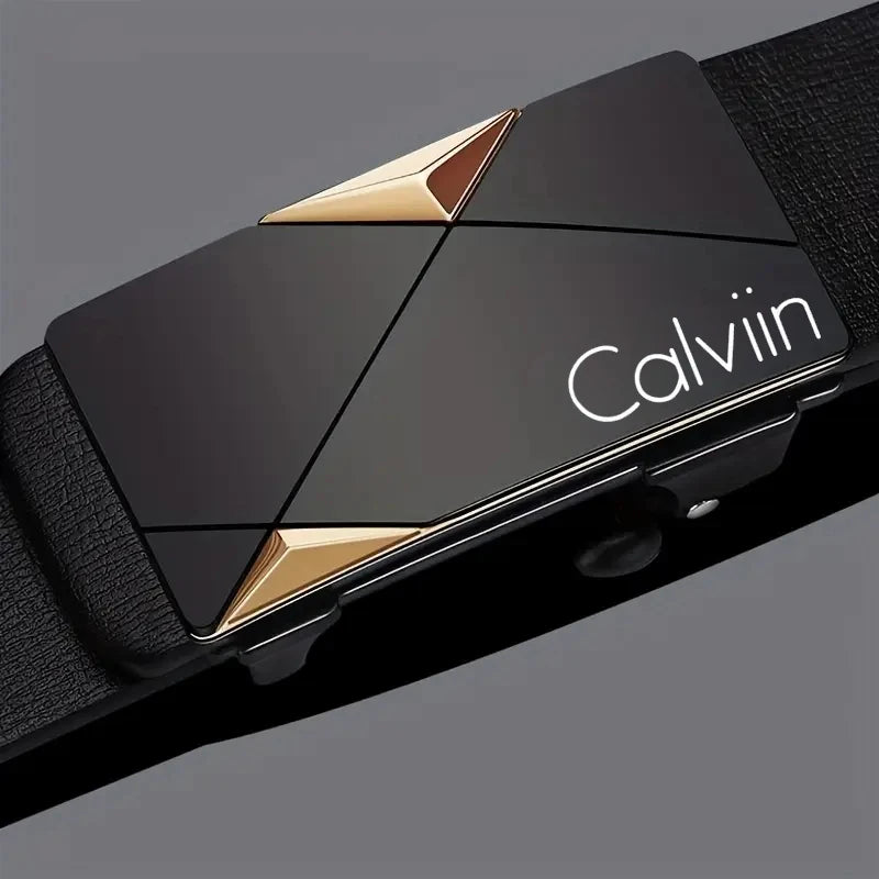 Stylish Men's PU Leather Belt - Fashion Belts for Daily Life