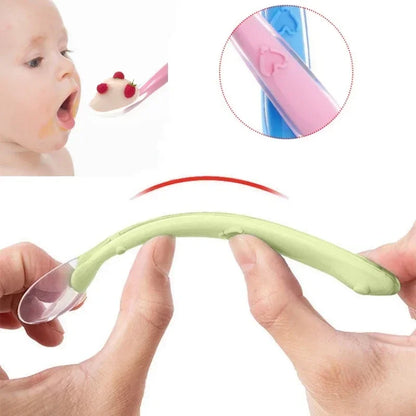 Training Baby Feeding Spoons