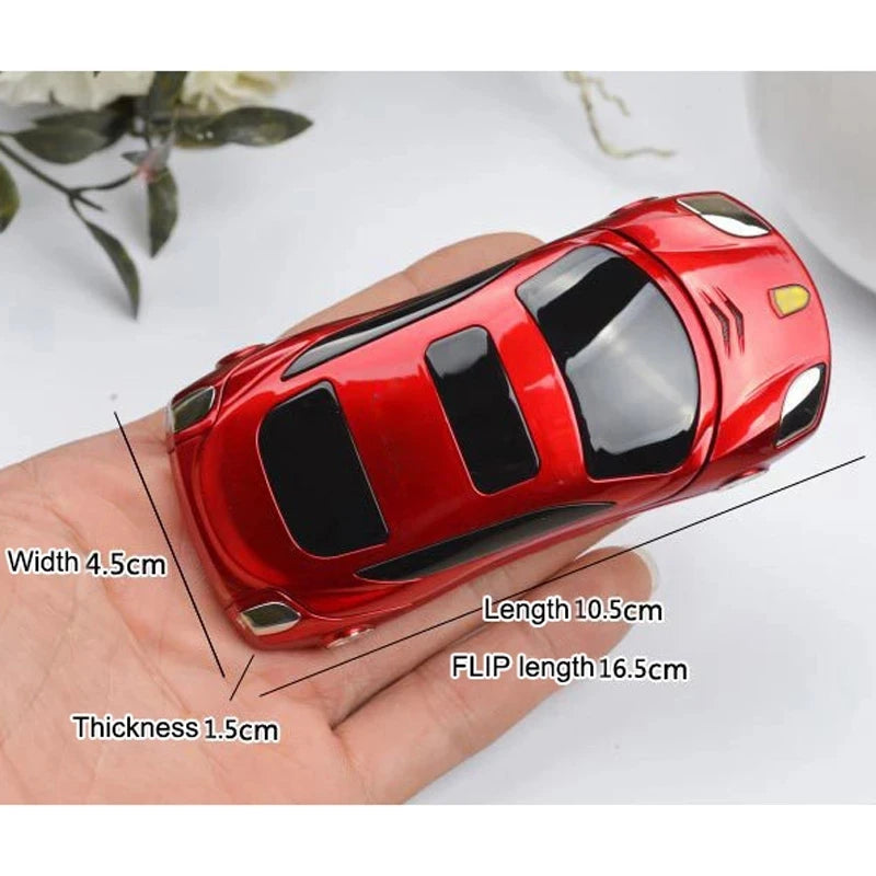 Original Newmind F15 Unlocked Flip Mobile Phone Designed as Mini Sport Car