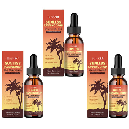 Tanning Drops Bronzer Natural Drinkable Nourishing Self Tanner