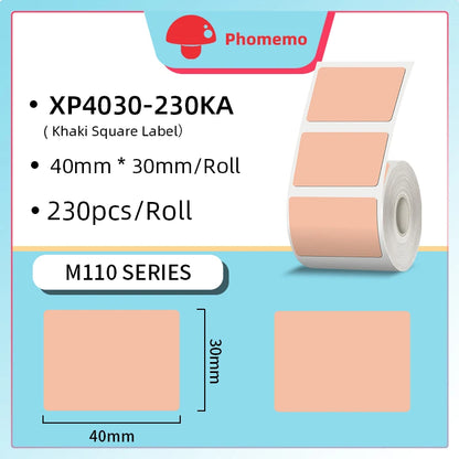 Phomemo M110 Thermal Wireless Label Portable Bluetooth Printer