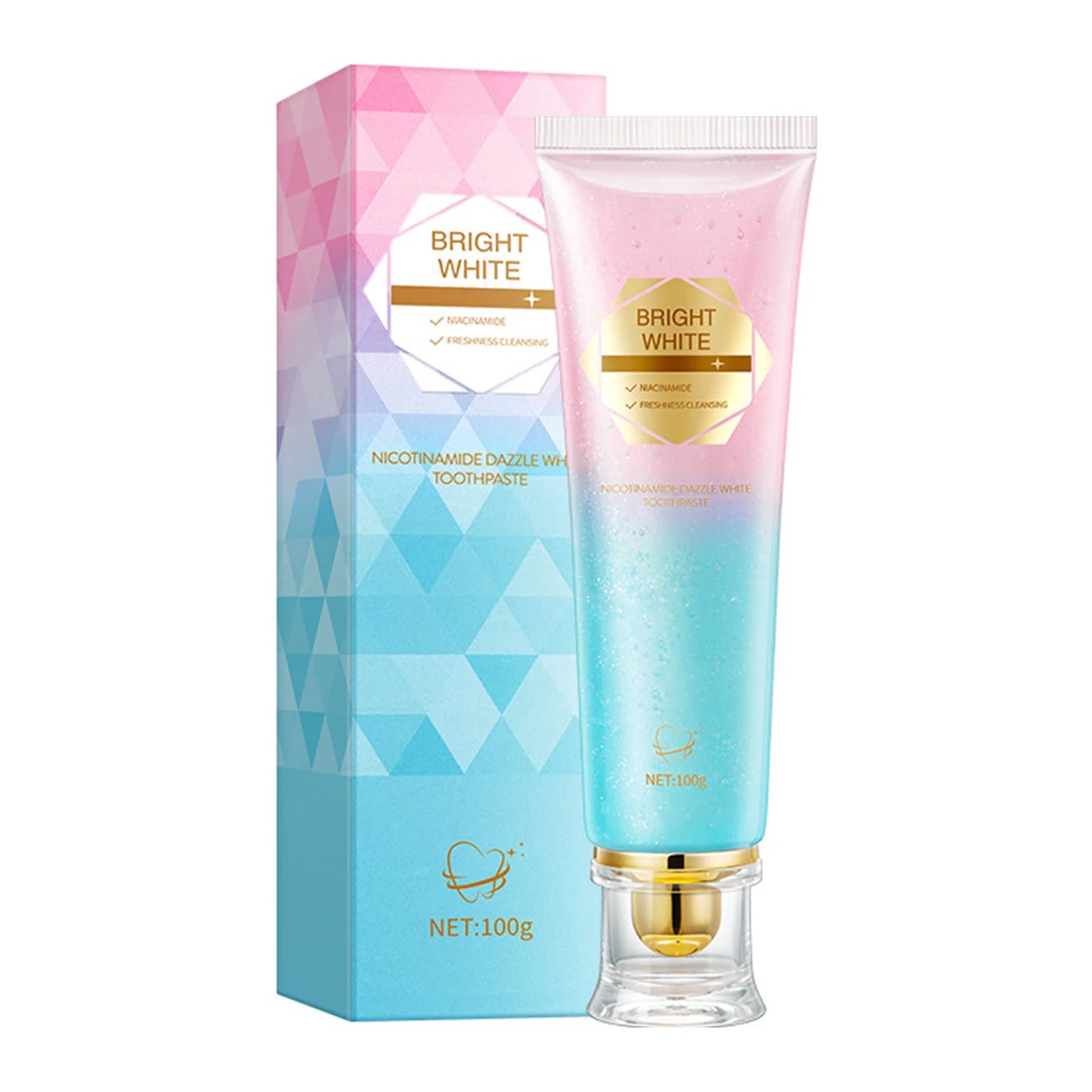 1/2/3pcs Niacinamide Toothpaste Intensive Teeth Whitening & Stain Removal