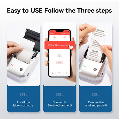 NIIMBOT B1 Portable Thermal Printer Compatible with Smartphones & PC