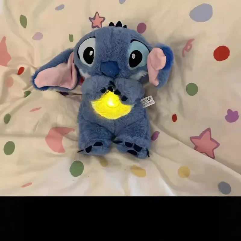 Stitch Anime Plush Doll With Lighting Music Airbag Kawaii