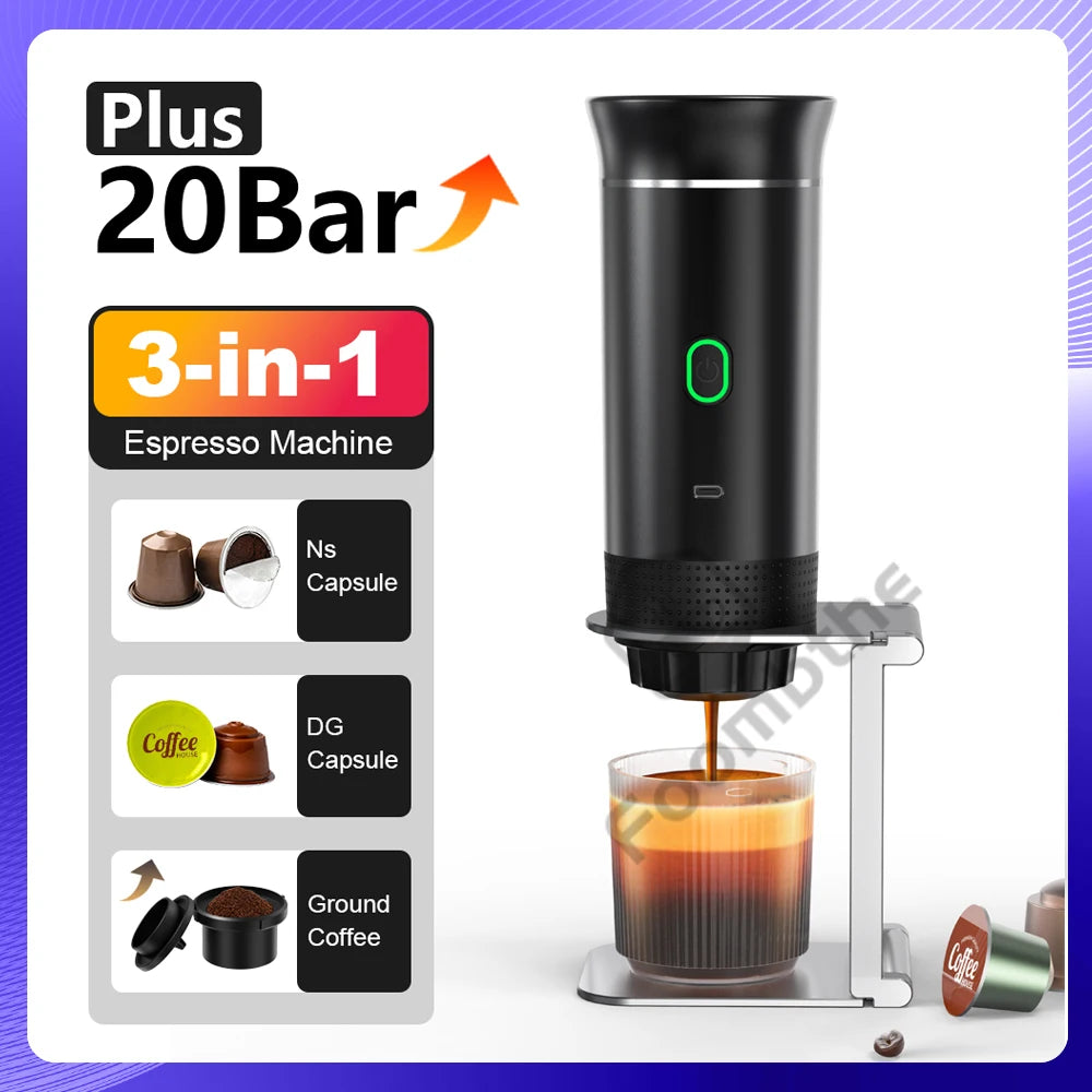 Wireless Electric Portable Espresso Coffee Machine