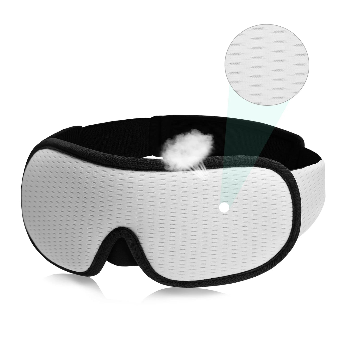 3D Eye Mask for Sleep Lights Blockout & Soft Padded