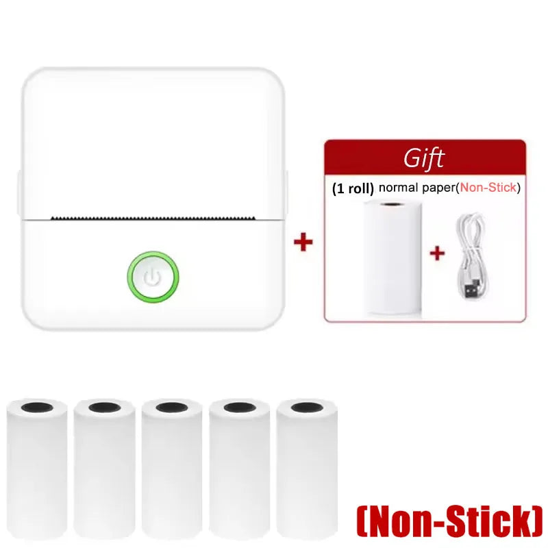 X6 mini HD Bluetooth portable Printer