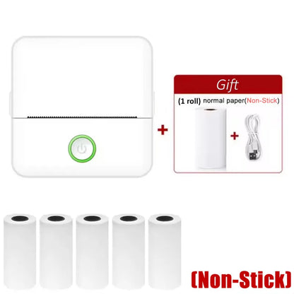 X6 mini HD Bluetooth portable Printer