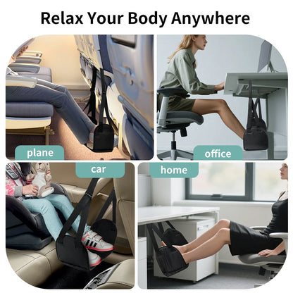 Foot Hammock Foot Rest With Removable Pad Adjustable Strap