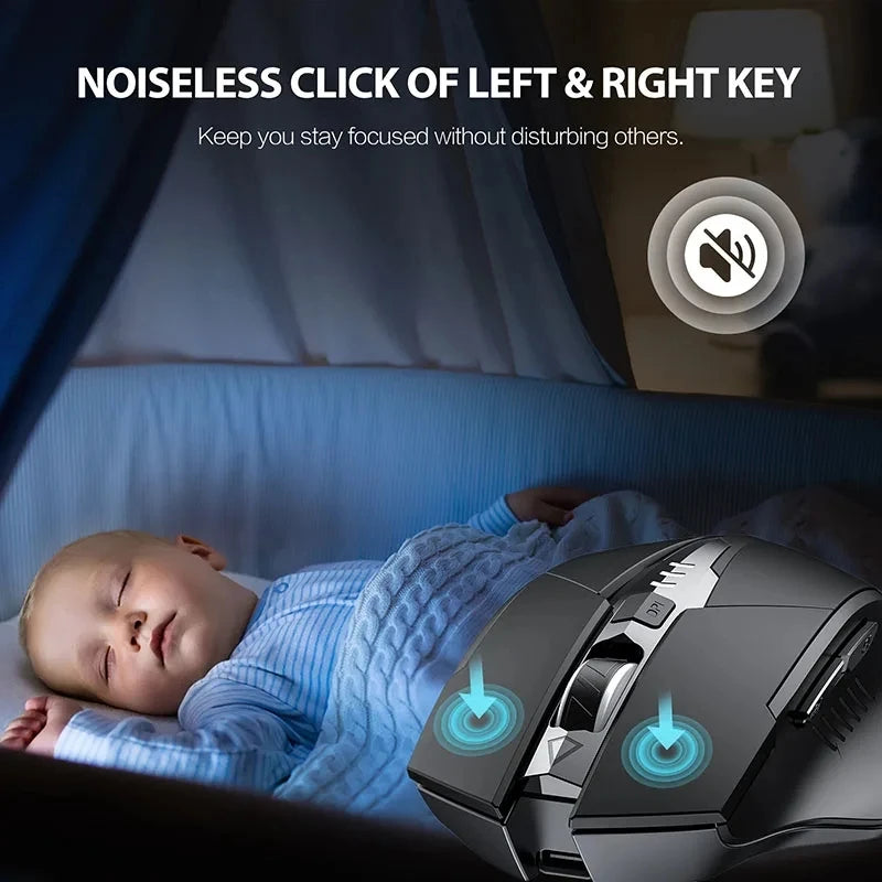 Wireless Mouse Rechargeable