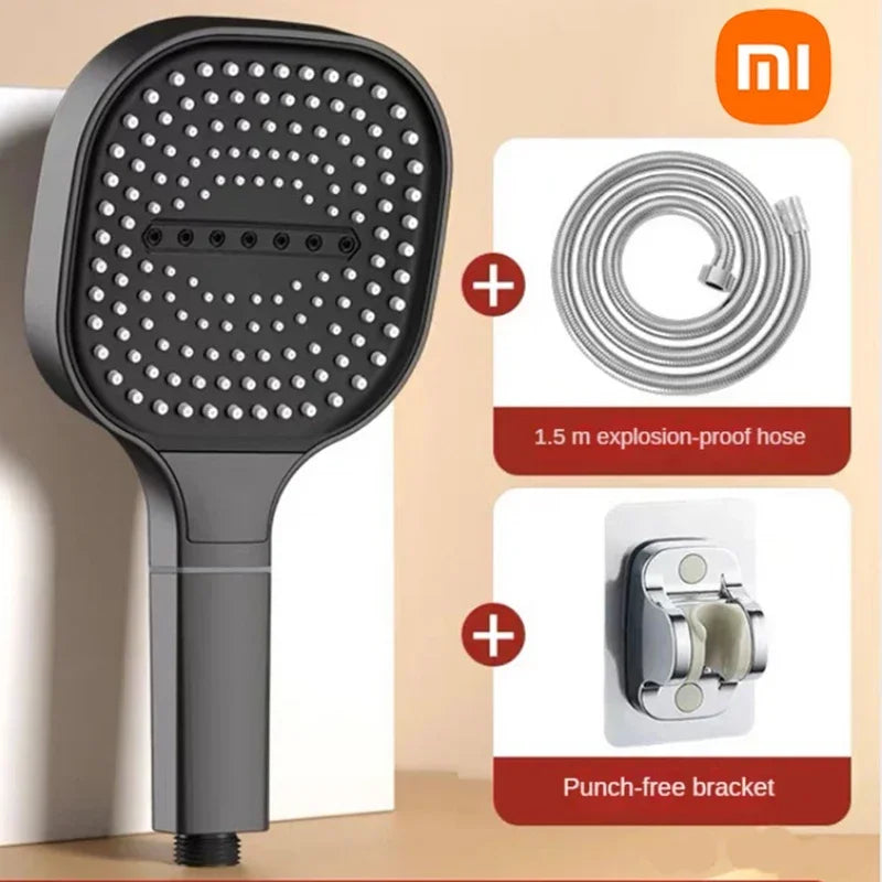 Xiaomi Large Panel Shower Head With 3 Modes Adjustable High Pressure Nozzle