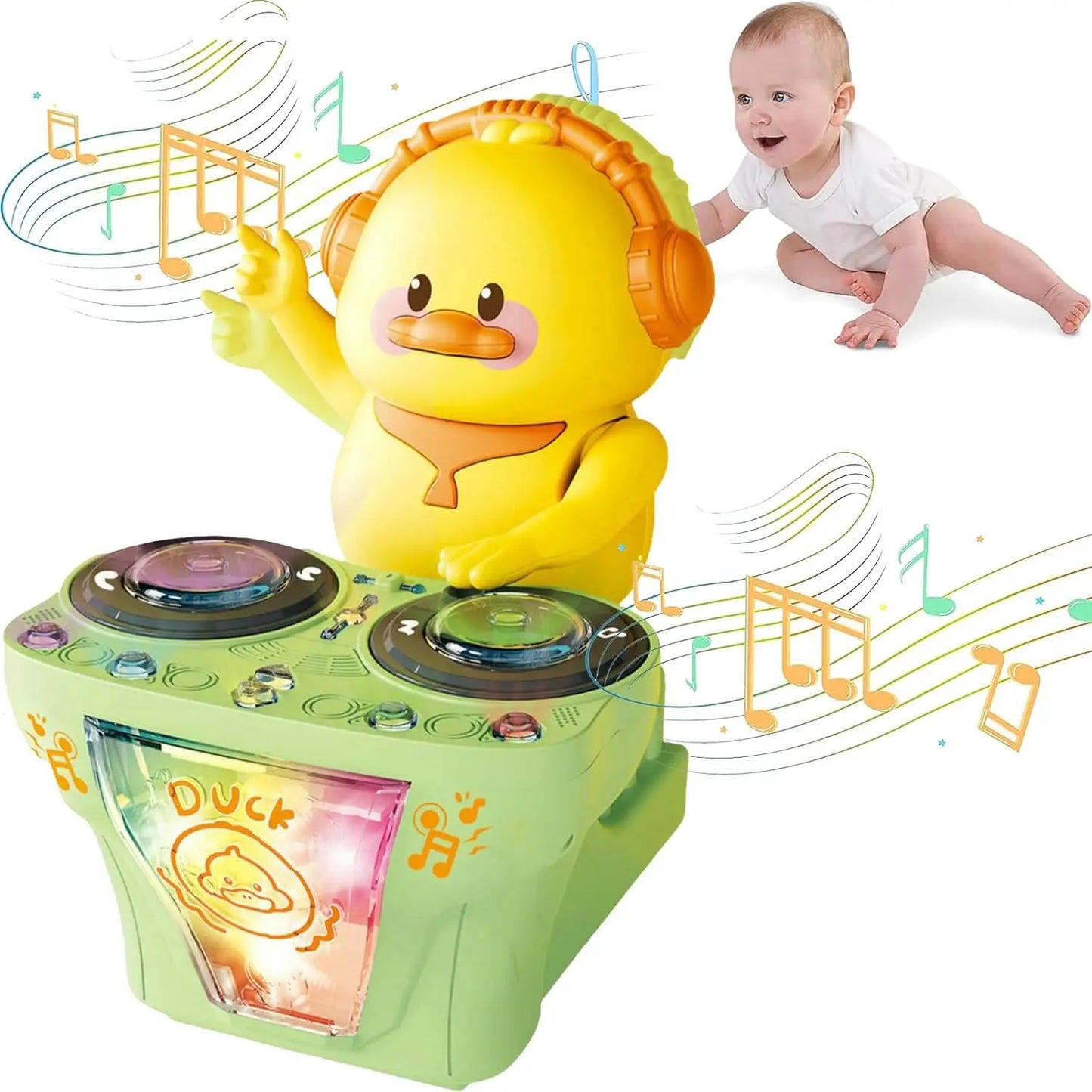 Electronic DJ Light Music Dancing Pig Toy