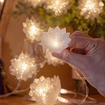 LED Fiber Optic Fairy Light for Christmas Decoration & New Year's Eve