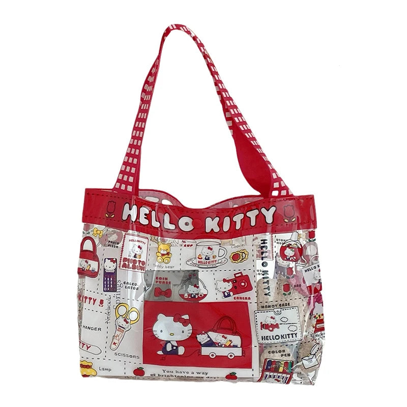 Hello Kitty Makeup Bag Cartoon Handbag