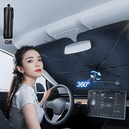 Car Sunshade Windshield Umbrella Front Summer Protection