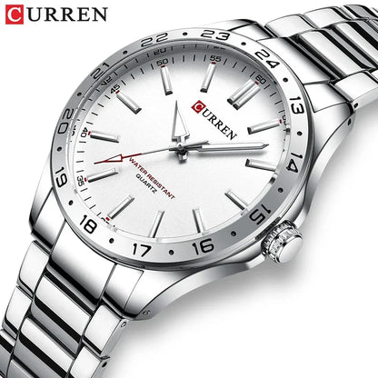 CURREN 8452 Men Ultra Thin Quartz Watch