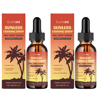 Tanning Drops Bronzer Natural Drinkable Nourishing Self Tanner