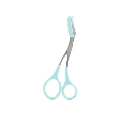 Trimmer Stainless Steel Eyebrow Scissors with Comb Hair Removal Shaver