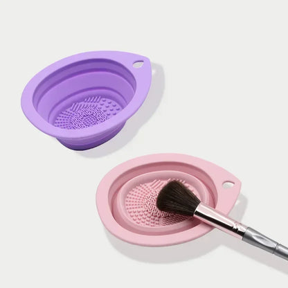 Folding Silicone Makeup Brush Cleaner