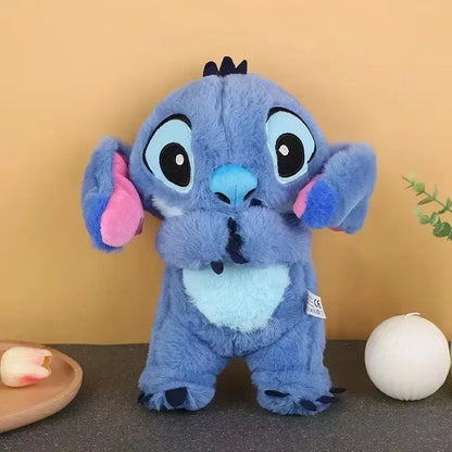 Stitch Anime Plush Doll With Lighting Music Airbag Kawaii