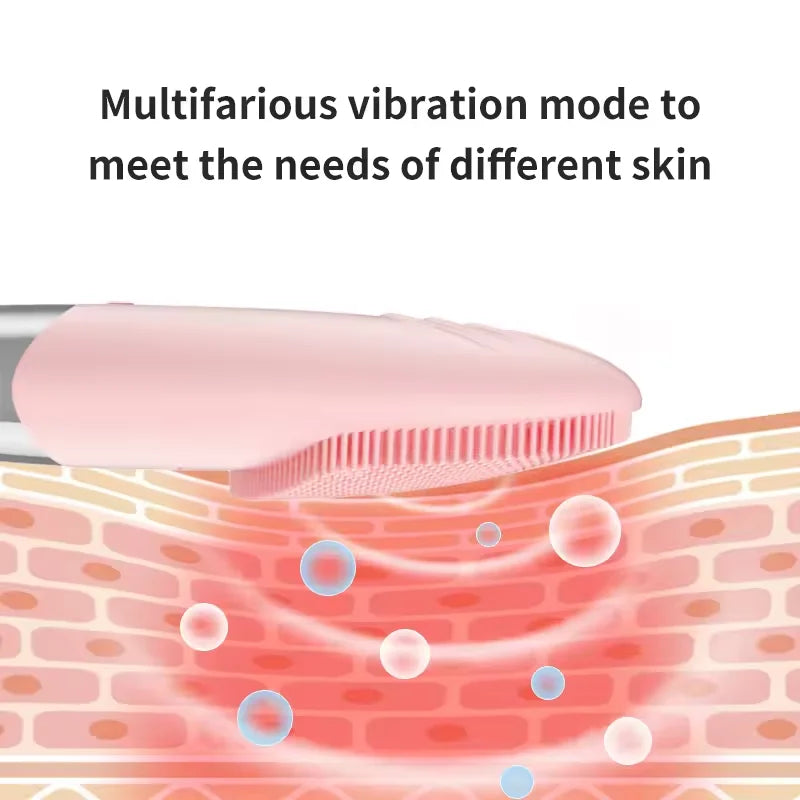 Silicone Electric Facial Cleansing Brush