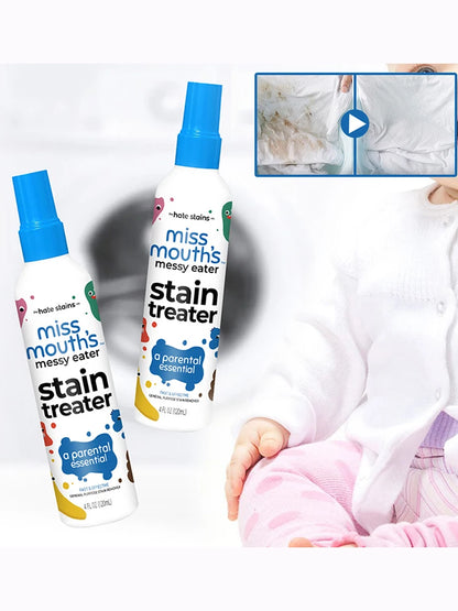 120ML Stain Remover for Clothes,Portable Spray and Wash Stain Remover for Coat
