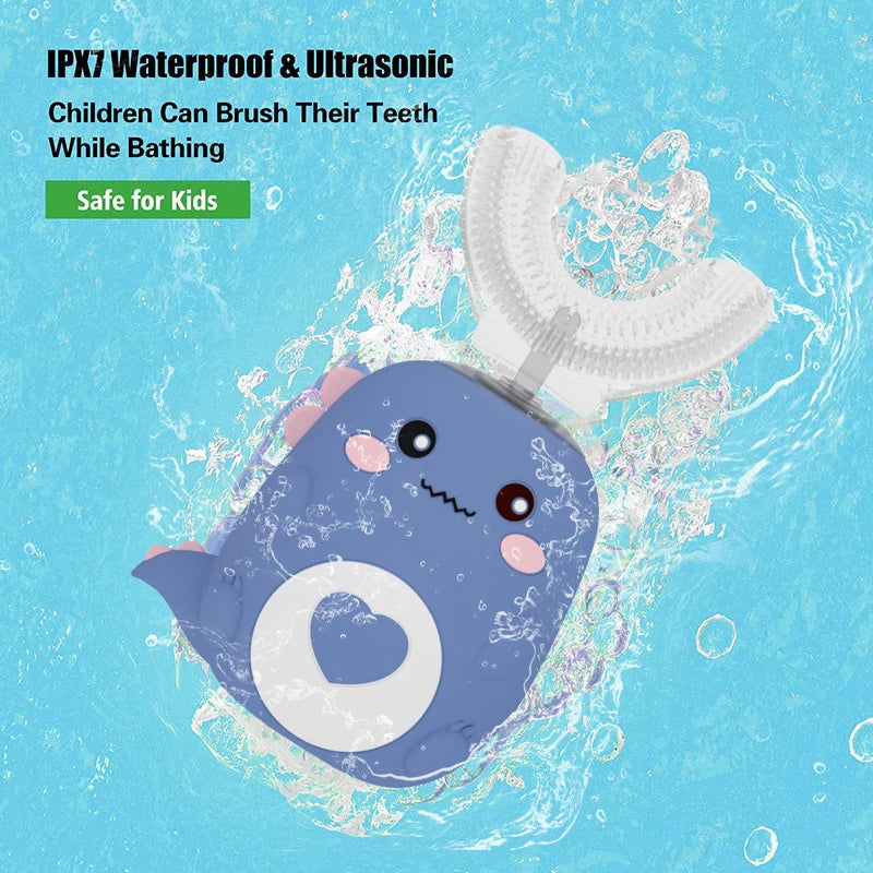 Smart Children U-shaped Electric Toothbrush 360 Degrees