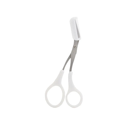 Trimmer Stainless Steel Eyebrow Scissors with Comb Hair Removal Shaver