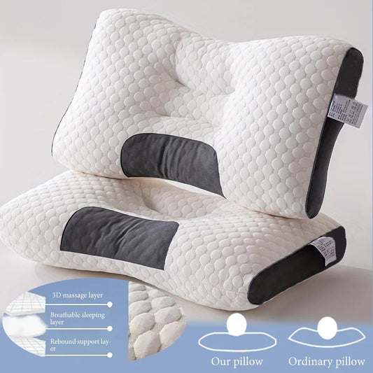 Soft Adjustable Ergonomic Knitted Orthopedic Contour Support Pillow