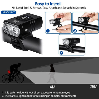 LED Bicycle Front Light