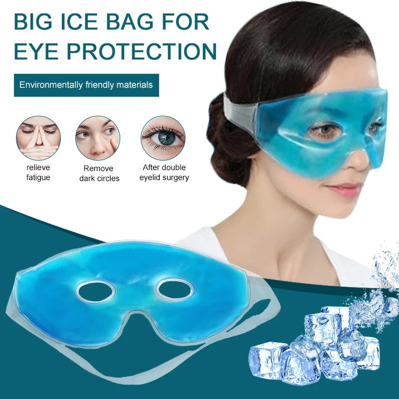 Cooling Ice Eye Mask Fatigue Relief Remove Dark Circles Cold Eye Mask