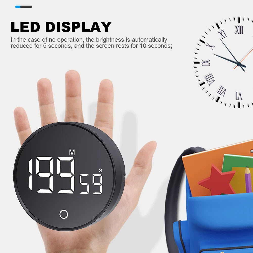 Magnetic LED Digital Kitchen Timer