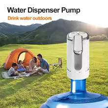 Water Dispensers Foldable Water Bottle Pump Automatic Dispenser Pump Button Control Portable Electric Water Dispenser for Home