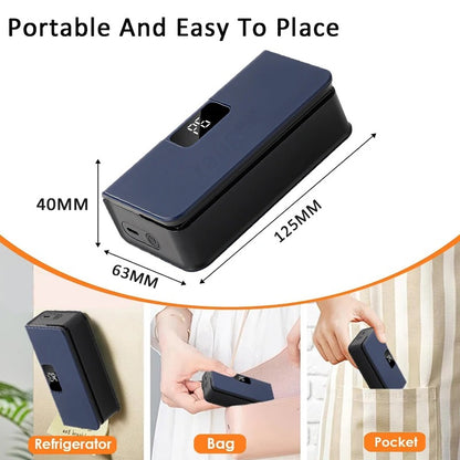 Plastic Bag Sealer Mini Heat Bag Sealing Machine Rechargeable Handheld Food Packaging Heat Sealer Thermal Bags Sealing Machine
