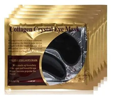 20Pcs=10Pairs Gold Collagen Crystal Eye Mask For skincare