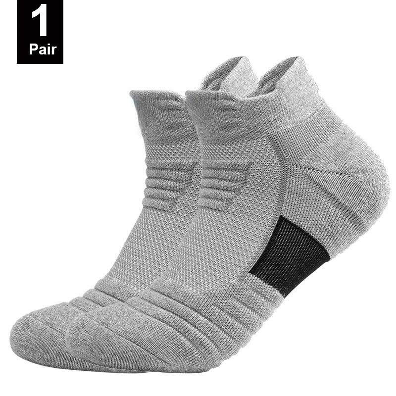 1/3 Pairs Anti-slip Football Socks Men
