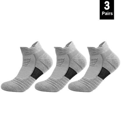1/3 Pairs Anti-slip Football Socks Men