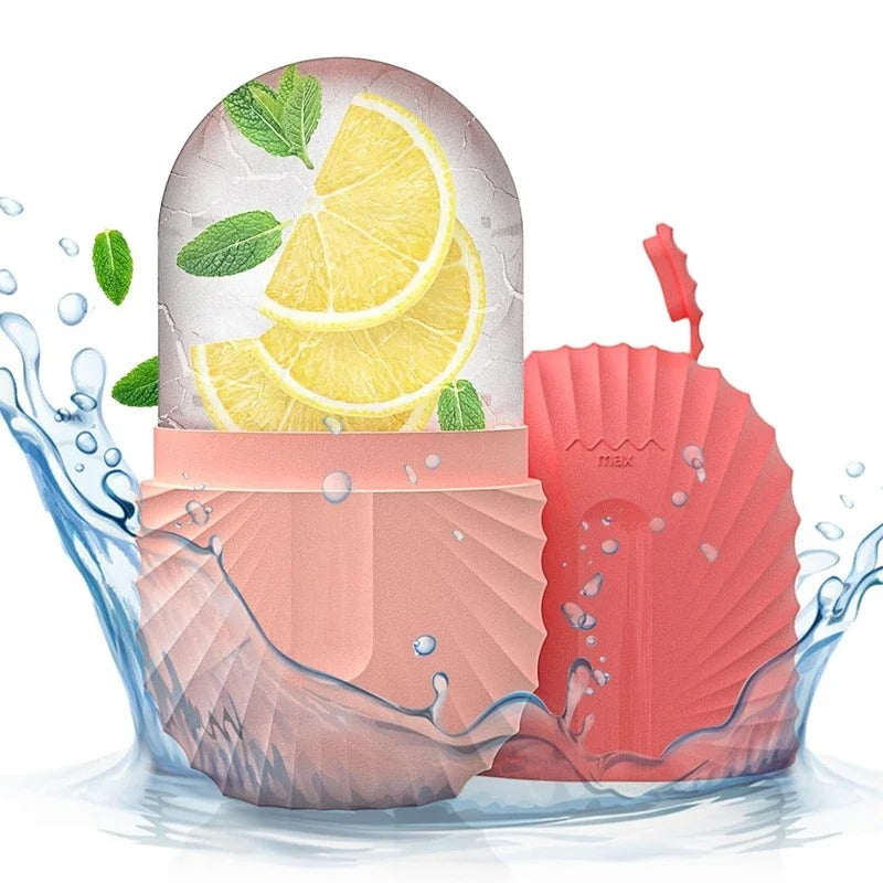 Ice Face Roller Ice Cube Beauty Massage Silicone Ice Mold For Eye Puffiness