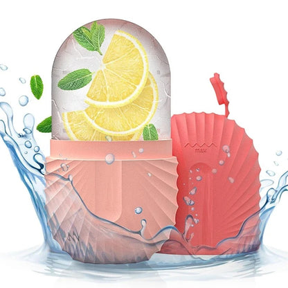 Ice Face Roller Ice Cube Beauty Massage Silicone Ice Mold For Eye Puffiness